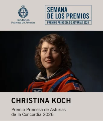 Cristina Koch en el IES La Magdalena